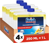 Finish Deep Machine Cleaner Citrus - detergente liquido per macchine contro calcare e grasso per una lavastoviglie pulita - confezione economica Naty Shop