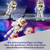 LEGO Creator 3In1 Giocattolo Astronauta Spaziale, Kit Modello di Cane e Astronave per Bambini, Decorazioni per l'Asilo, Regalo Creativo per Ragazzi e Ragazze di 9 Anni 31152 Set di Costruzioni Besuche den LEGO-Store