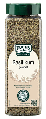 - Basilikum gerebelt | Mediterranes Gewürzkraut für Grossverbraucher | Mit praktischem Streuaufsatz | 150 g nel grande sforzo