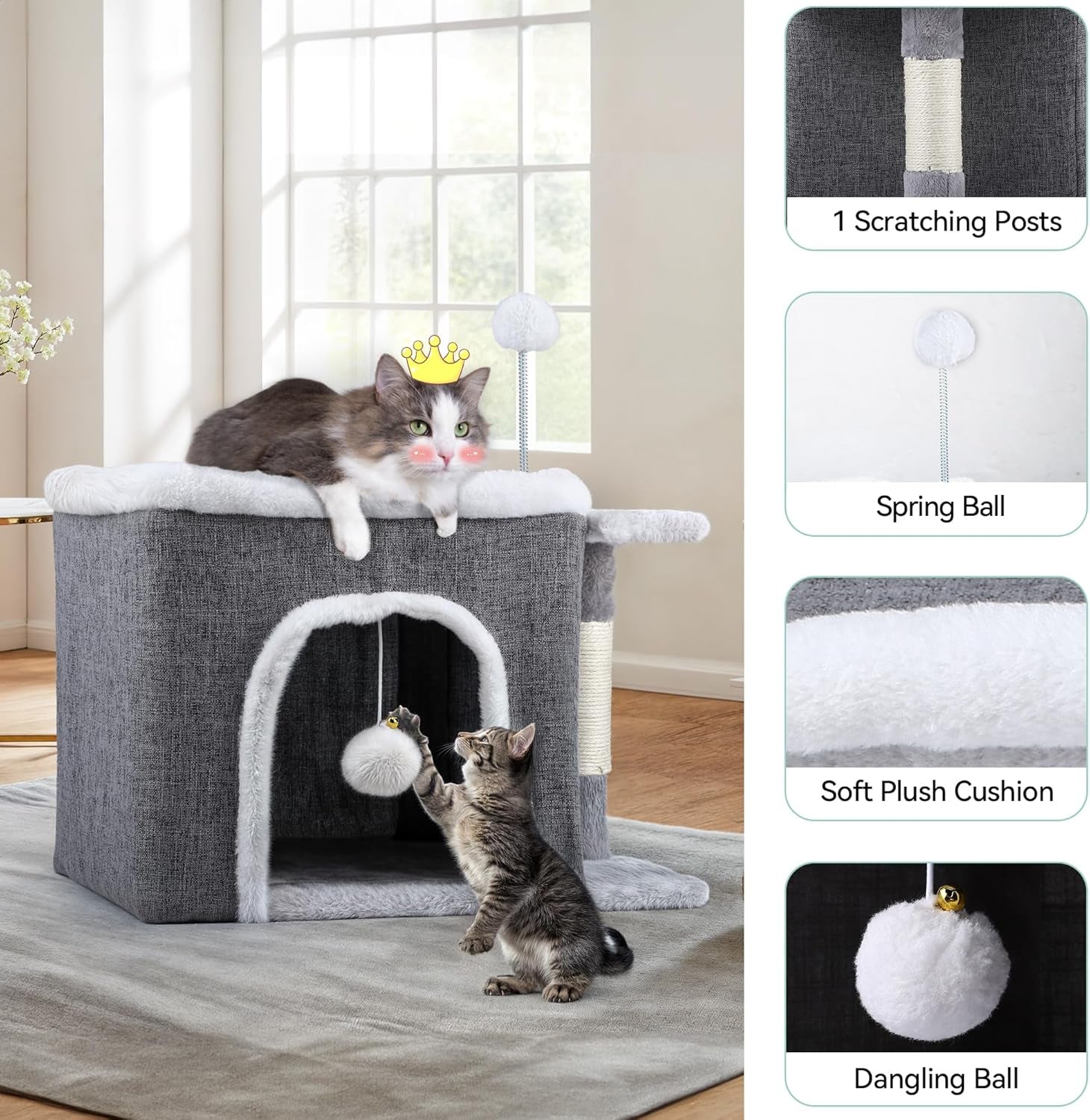 Coperte e Arredi, Animali Domestici, Grotte e Casette, Gatti, Letti per gatti, Gatti - Letti, materassi