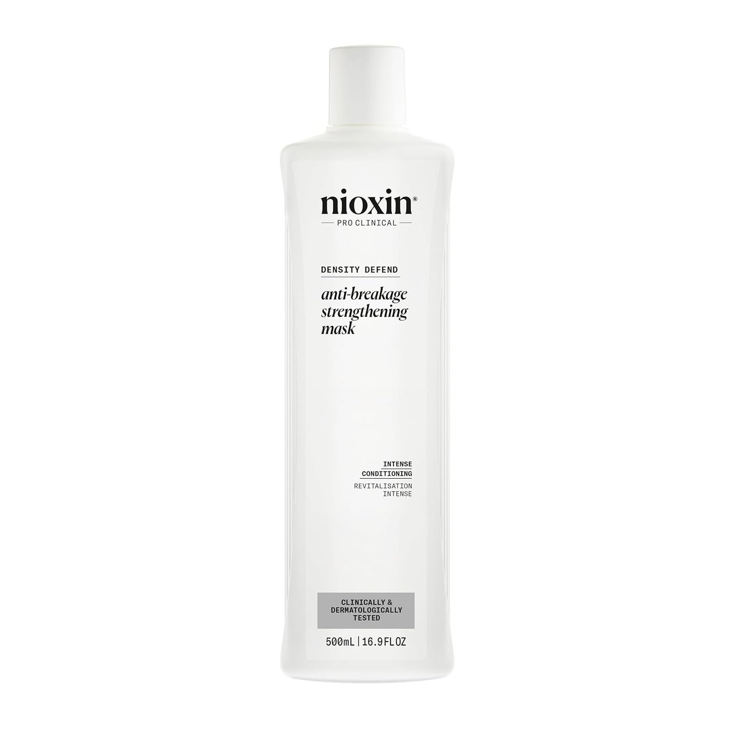 Nioxin Density Defend Anti-Breakage Strengthening Hair Mask - Maschera idratante per capelli contro la rottura dei capelli, cura dei capelli senza risciacquo con vitamina C Maschera per capelli Naty Shop 500 ml (1 confezione)
