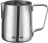 Caraffa per latte Westmark Brasilia da 200 ml - ideale per crema di caffè, latte, miele e altri additivi per caffè e tè, accessorio barista - acciaio inossidabile