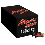 Barrette di cioccolato Mars Minis | Confezione sfusa di cioccolato | Caramello | 150 x 18 g