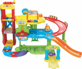Vtech TUT TUT Baby Flitzer - Garage, colorato, 66,6 x 75,3 x 45,1 cm & TUT TUT Baby Flitzer - Autopompa - macchinina con musica, pulsante luminoso, frasi e suoni interessanti Bebe Toys Naty Shop
