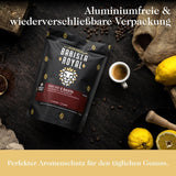 Set campione di chicchi di caffè espresso 4 chicchi di caffè espresso da 350 g | Pacchetto scoperta/Pacchetto campione | Robusta e Arabica | Ideale per dispositivi completamente automatici e portafiltro | BARISTA REALE