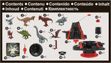 EPOCH Games - Jurassic World Trembling Volcano 7509 Gioco da tavolo giocattolo con dinosauri per bambini dai 4 anni in su