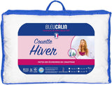 Bleu Calin Piumino invernale per 1 persona, caldissimo, morbidissimo - Microfibra - 140X200Cm Piumini e Trapunte Naty Shop