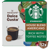 STARBUCKS House Blend di Nescafé Dolce Gusto, Mittlere Röstung, Kaffeekapseln 6 x 12 (72 Kapseln)