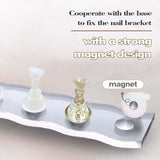 Set Nail Design - Mano da allenamento premium per unghie in gel, accessori per unghie e set per unghie artificiali - Set versatile per unghie in gel fai-da-te e accessori per nail art