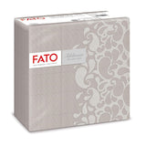 Fato - Tovaglioli carta dry, airlaid, effetto tessuto, confezione da 50 tovaglioli, 40X40 piegati in 4 formati, Decoro Tropicana