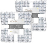 Aqua-Textil Morbida coperta 150 x 200 cm Grigio Bianco Melange Coperta TV in peluche Copriletto Sherpa Fleece Oeko-Tex Ottawa Letti e coperte Besuche den aqua-textil-Store Biancheria da letto in pelliccia sintetica grigia 4 pz. 135X200 cm