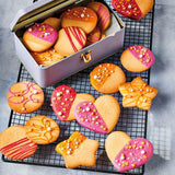Funcakes Mix Für Kekse: Einfach Zu Verwendende, Knusprige Und Knusprige Kekse, Perfekt Zum Dekorieren Mit Fondant- Oder Royal Icing, Auch Als Tortenkruste Geeignet, Halal., 1 Kg Mix per cottura e cottura Naty Shop