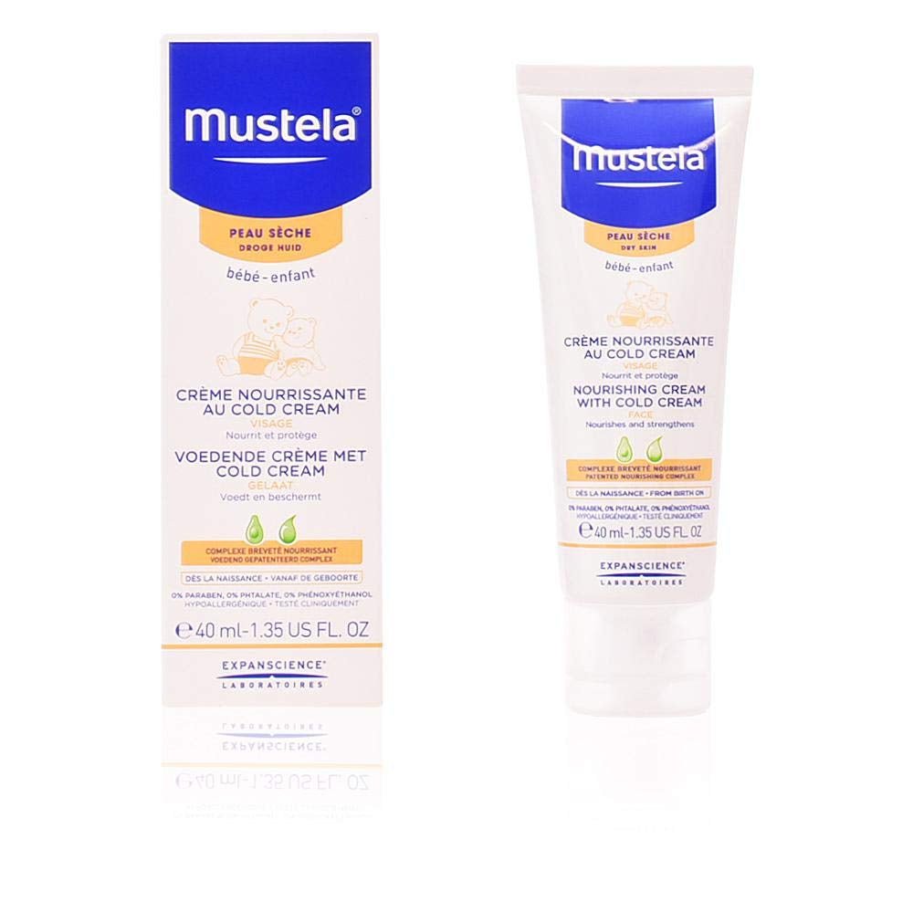 Bébé Crema viso nutriente con Cold Cream Pelli Secche 40 Ml Bambini - Bagno e Cura della Pelle Naty Shop Default title