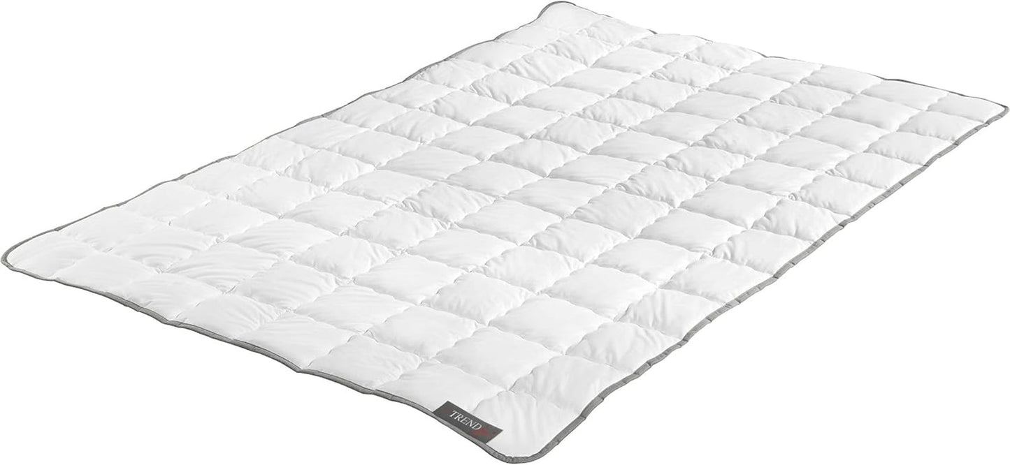 Badenia Trendline Clean Cotton Trapunta leggera per l'estate, 135 X 200 Cm, certificata Oeko-Tex, Prodotto secondo lo standard di qualità tedesco Trapunte e trapunte Naty Shop Bianco 135 X 200 Cm