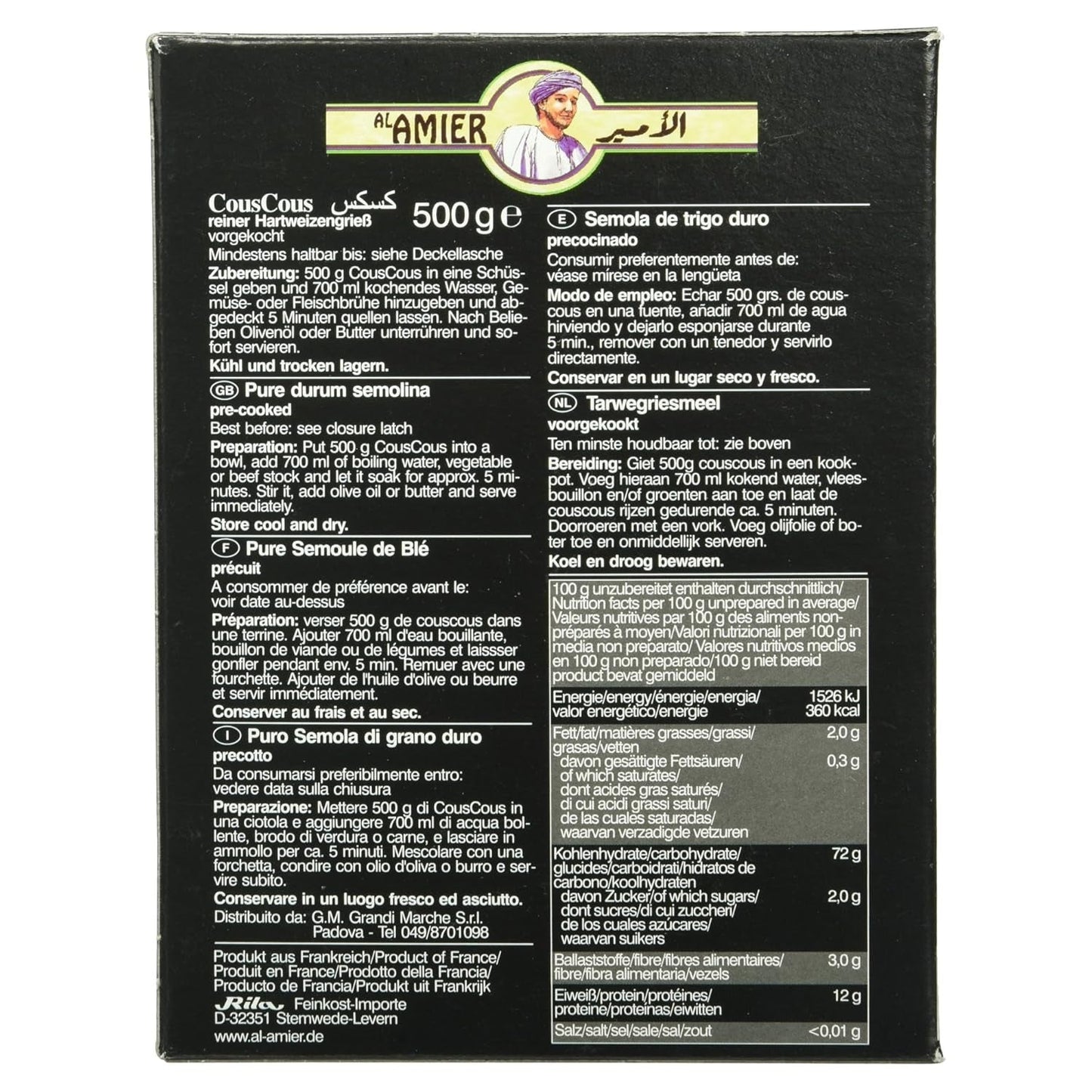 Cous cous 500 g