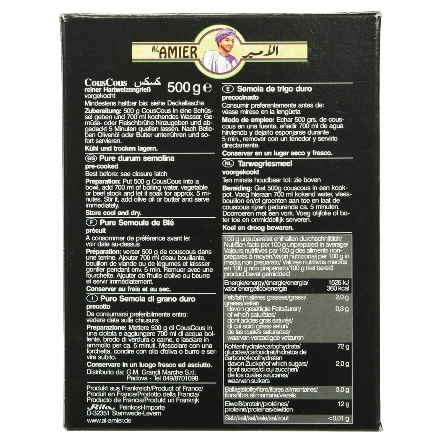 Cous cous 500 g