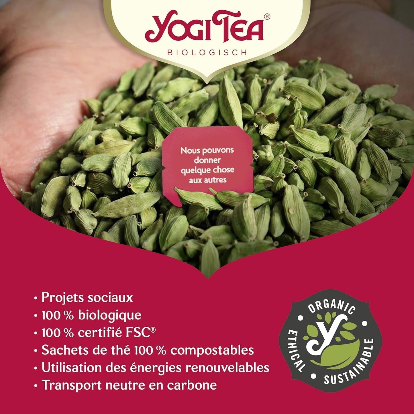 Yogi Tea - Kurkuma Chai Tè ayurvedico speziato biologico Senza caffeina Curcuma Cannella Miscela di zenzero Tè Yogi sfuso 8 x 90 g (720 g) Confezione regalo ideale
