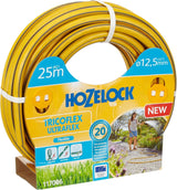 HOZELOCK - Tubo Tricoflex Ultraflex Ø 12,5 mm (1/2") 20 M: Tubo da giardino flessibile, resistente alle intemperie, alla torsione e alla piegatura, in PVC riciclato al 40% [117002], giallo