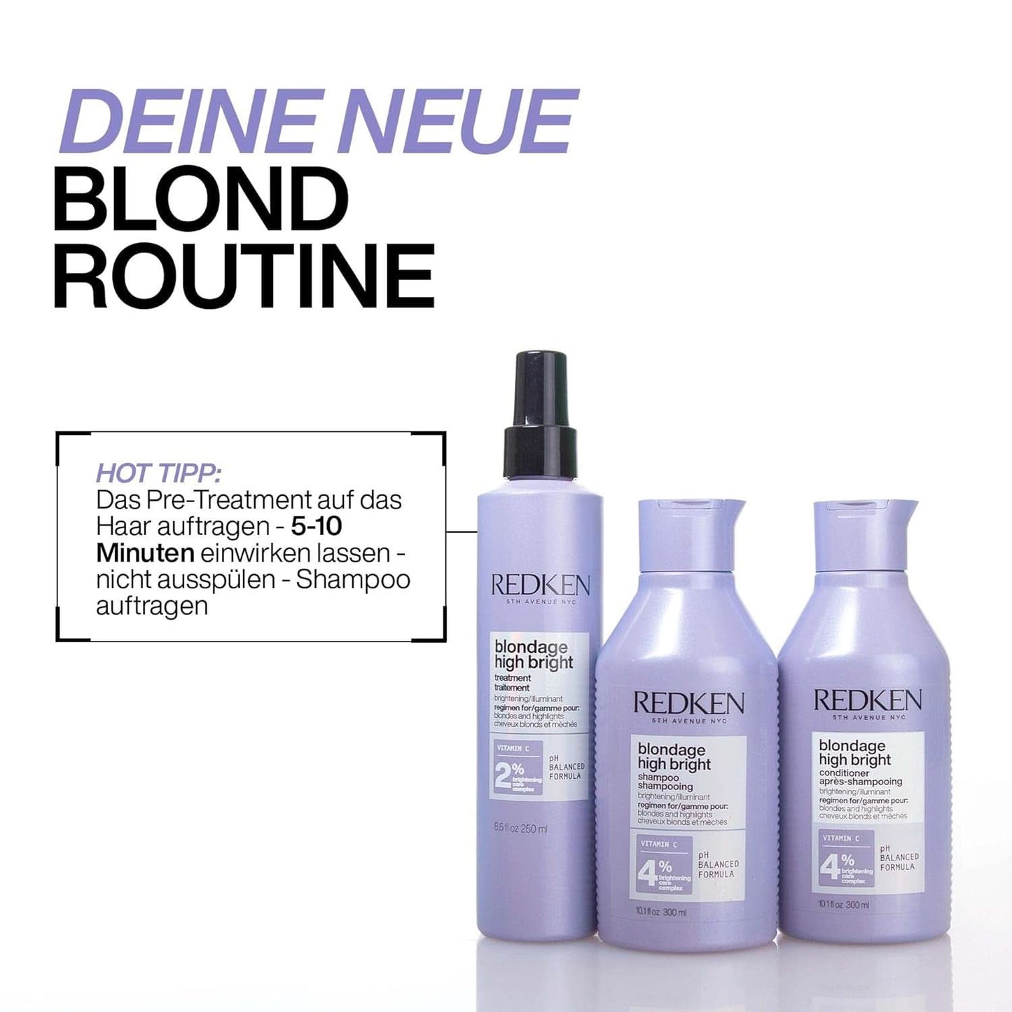 Redken, Shampoo per capelli biondi Naty Shop Doccia e Bagno