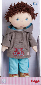 HABA 306528 - Bambola Lian - Peluche per bambini dai 18 mesi in cui giocare e abbracciarsi, realizzata in materiali morbidi - Dimensioni: 30 cm Naty Shop Dolls