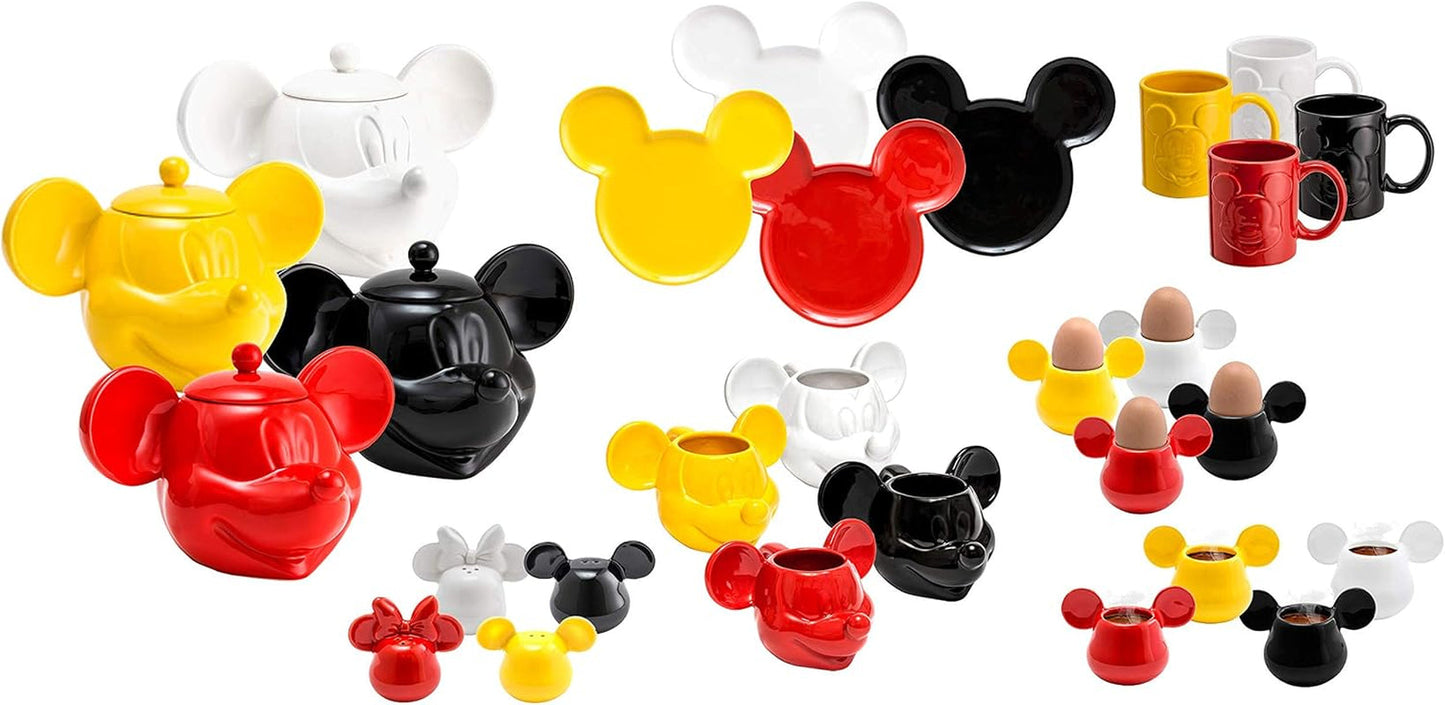 Joy Toy 62129 Biscottiera Disney Topolino 3D Giallo 25X17X20 Cm Scatole per alimenti Naty Shop