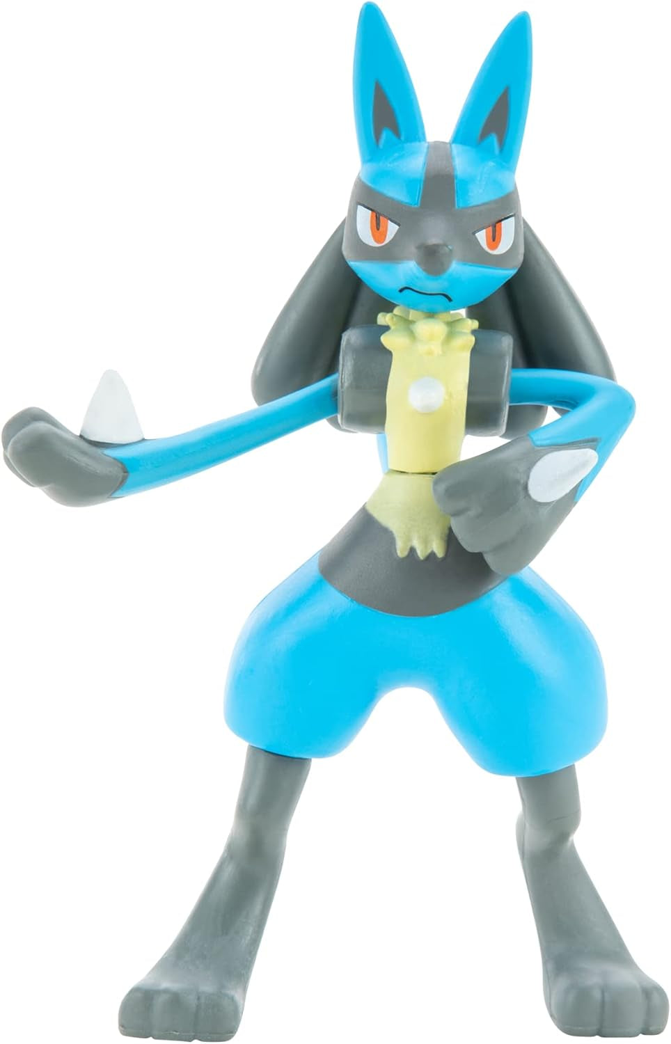Pokemon Figure Set Confezione da 8 - Figure da 5-11 cm - Garchomp, Pikachu, Eevee, Lucario, Riolu, Munchlax, Glaceon e Leafeon - Novità 2023 - Action figures giocattolo ufficiali Naty Shop