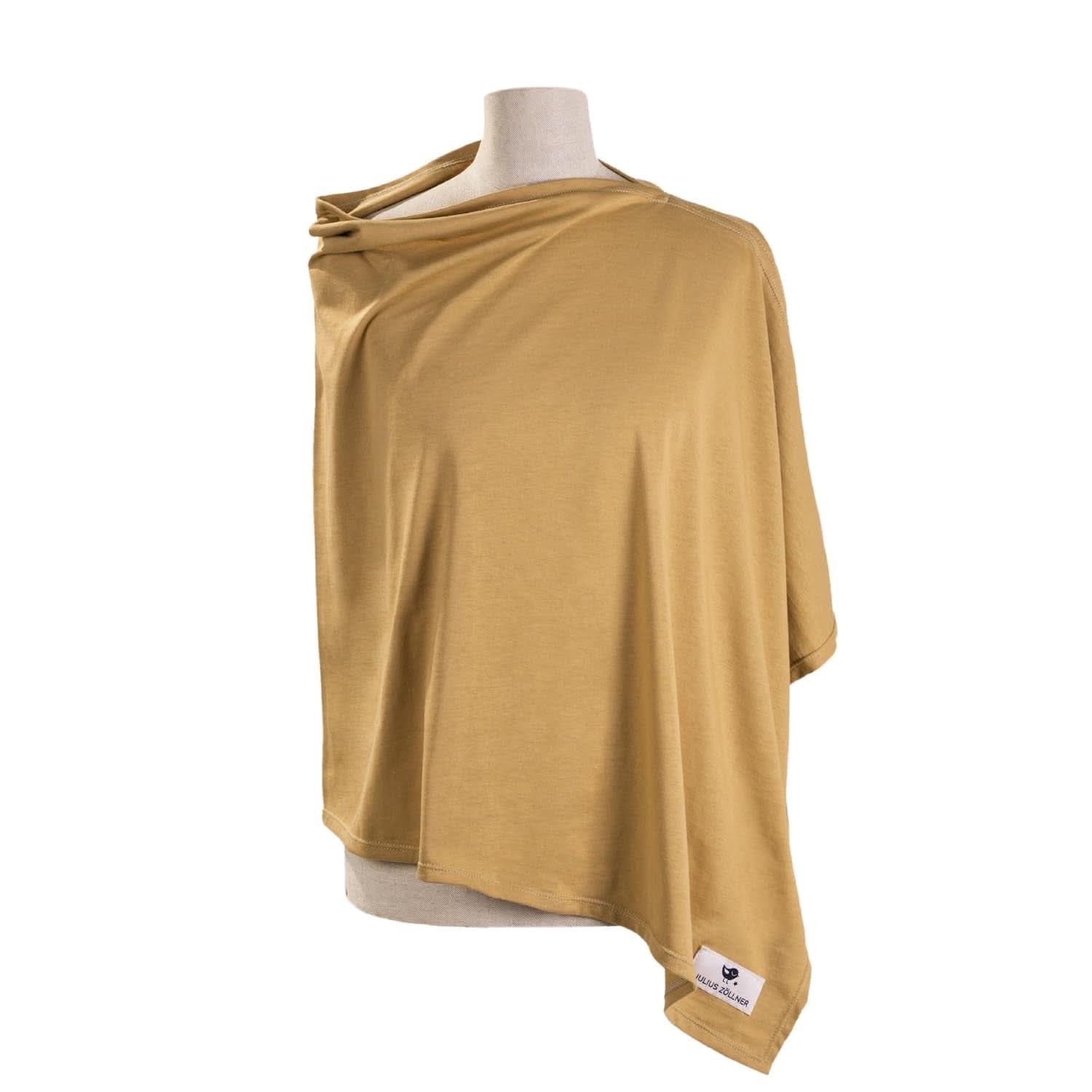 Julius Zöllner Stilltuch Aus 100 Prozent Jersey-Baumwolle, OEKO-TEX STANDARD 100, Made in Germany, Uni Tan Accessori Alimentazione e Allattamento Baby Naty Shop Uni Cinnamon