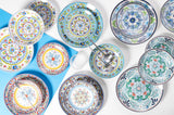Servizio da tavola in porcellana 18 pezzi, 6 diversi set di piatti, Andalusia