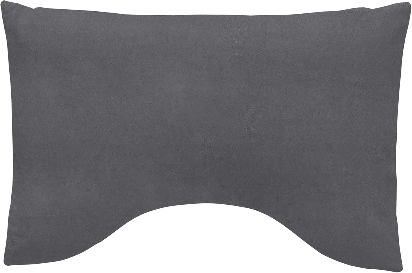 Traumnacht Exklusiv speciale cuscino per dormire con schiuma viscoelastica, 40 X 60 cm, grigio, certificato Oeko-Tex, prodotto secondo lo standard di qualità tedesco Naty Shop cuscini standard Grigio 1 pezzo (1 confezione)