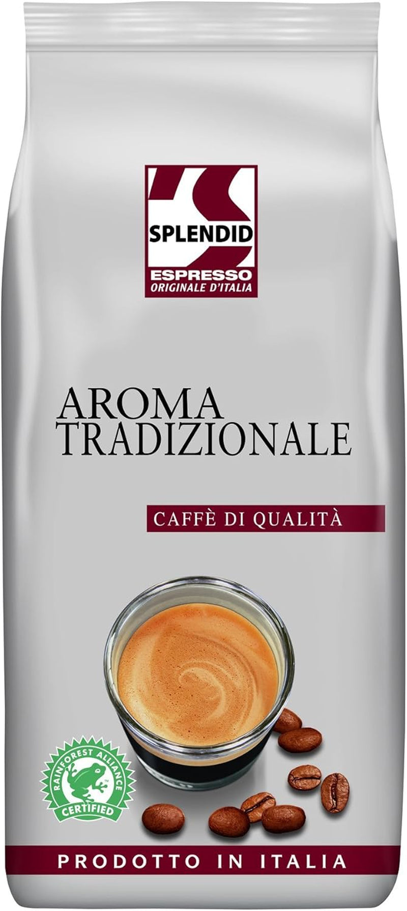 Gusto Espresso Tradizionale Splendid, 8 x 1000 g = 8,00 kg