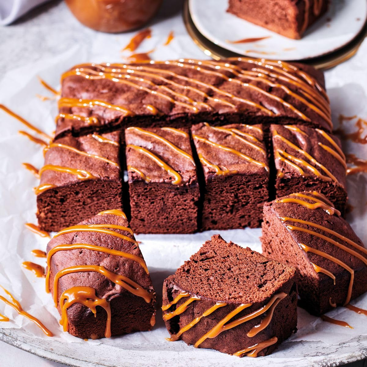 Funcakes Mix Für Cake Brownies: Einfach Zu Berübenen, Für Brownies Und Schokoladenkuchen Mit Reichem Schokoladengeschmack, Halal., 1 Kg Mix per cuocere e cucinare Naty Shop