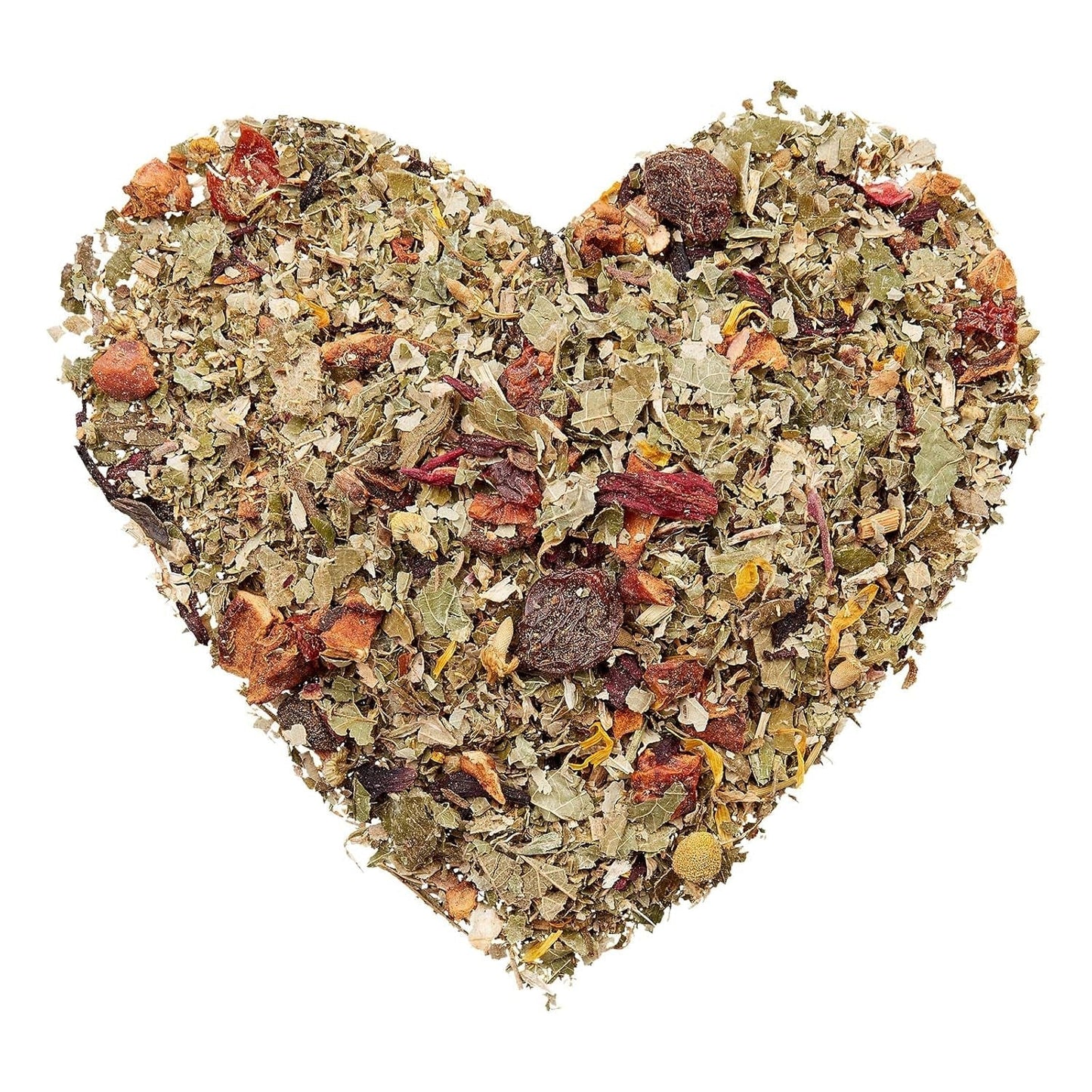 Teeverliebt Tisana di montagna, Tisana sfusa con foglie di mora, Miscela di tè biologico, 1kg