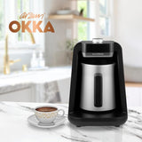 MACCHINA PER CAFFÈ TURCO Arzum OKKA RICH SPIN PRO (cromata)