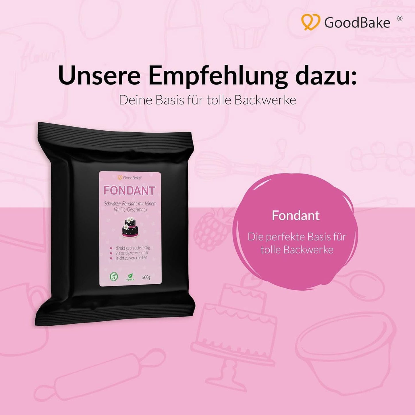 Goodbake Happy Glitter Gold - Glitter alimentari commestibili, 10 grammi Glitter Naty Shop