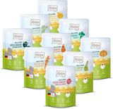 MjAMjAM - Premium Nassfutter für Katzen - Chicks & Friends Box, confezione da 9 (9 x 300 g), getreidefrei mit extra Fleisch
