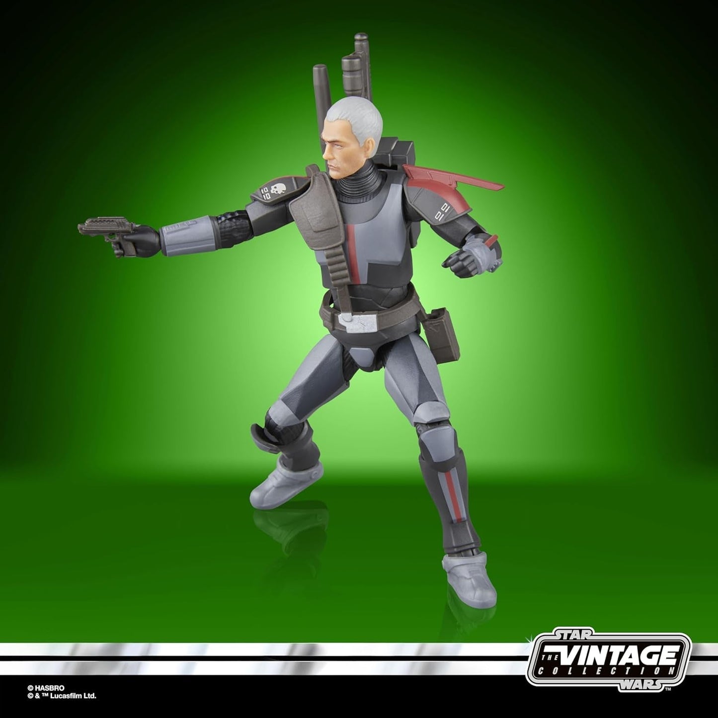Collezione Star Wars Vintage Crosshair, Star Wars: Bad Batch Action Figure da collezionare (9,5 Cm) Action figures Naty Shop