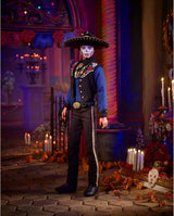 Ken Barbie 2022 Día De Muertos Bambola con camicia, gilet e sombrero, pittura per il viso Calavera, regalo per collezionisti