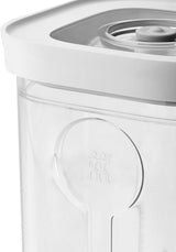 ZWILLING FRESH & SAVE CUBE Contenitore, Misura 2M, Contenitore Modulare e Impilabile, Contenitore Ermetico e Svuotabile, Lavabile in Lavastoviglie, Contenitori per Alimenti Trasparenti Naty Shop