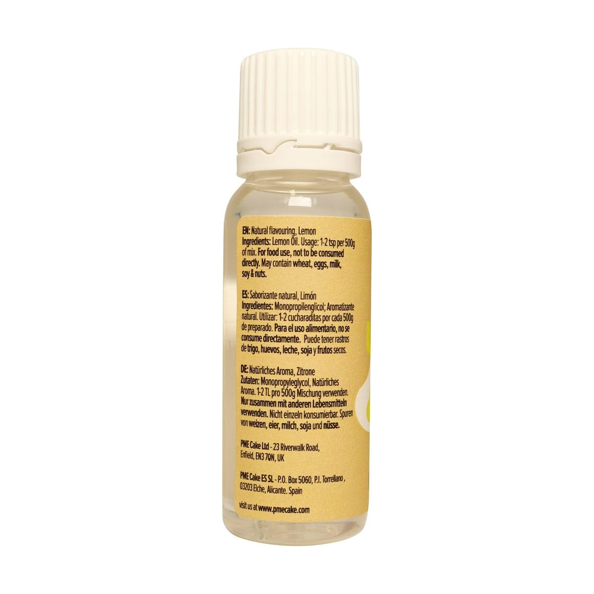 Aroma limone naturale al 100%, 25 ml Dolcificanti Naty Shop