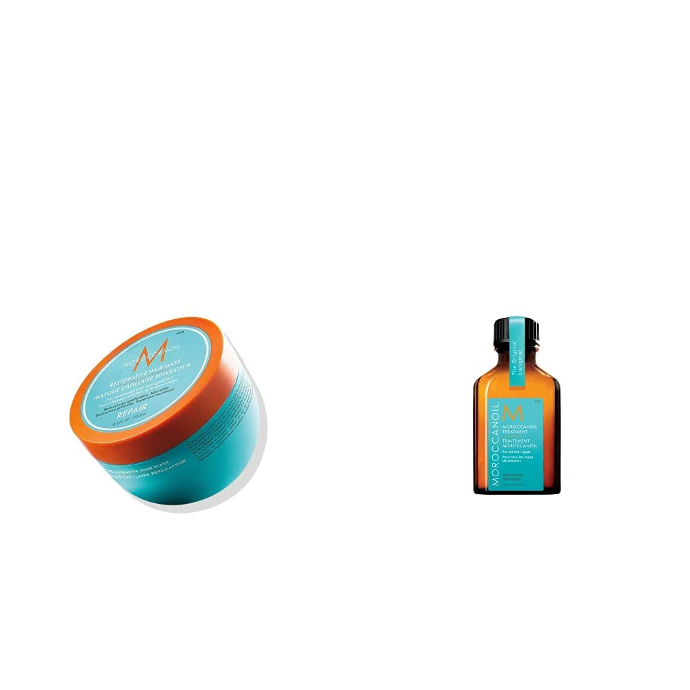 Moroccanoil Maschera Rinforzante per Capelli Naty Shop Maschera per Capelli 250 Ml (1 Confezione) Confezione Trattamento Originale 25ml