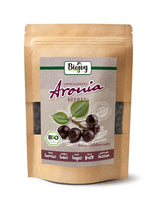 Biojoy frutti di aronia biologica (1 kg), essiccati e interi (Aronia melanocarpa) Prodotti disidratati Naty Shop 250 G