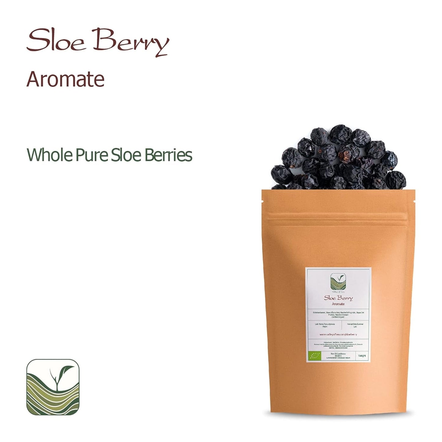 Bacche essiccate di Prugnolo Qualità Bio - Bacche di Prugnolo - Bacche di Prugnolo Bacche di Prugnolo Bio Prodotti disidratati Naty Shop