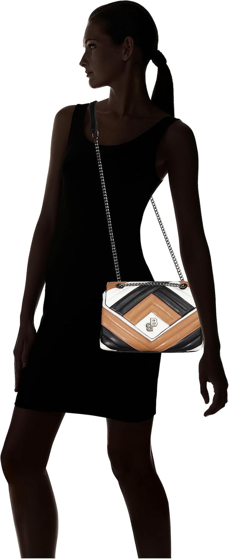 IL CAPO Evelyn Shoul. Bag-IC Borsa a tracolla da donna, beige medio261 Naty Shop Borse da donna