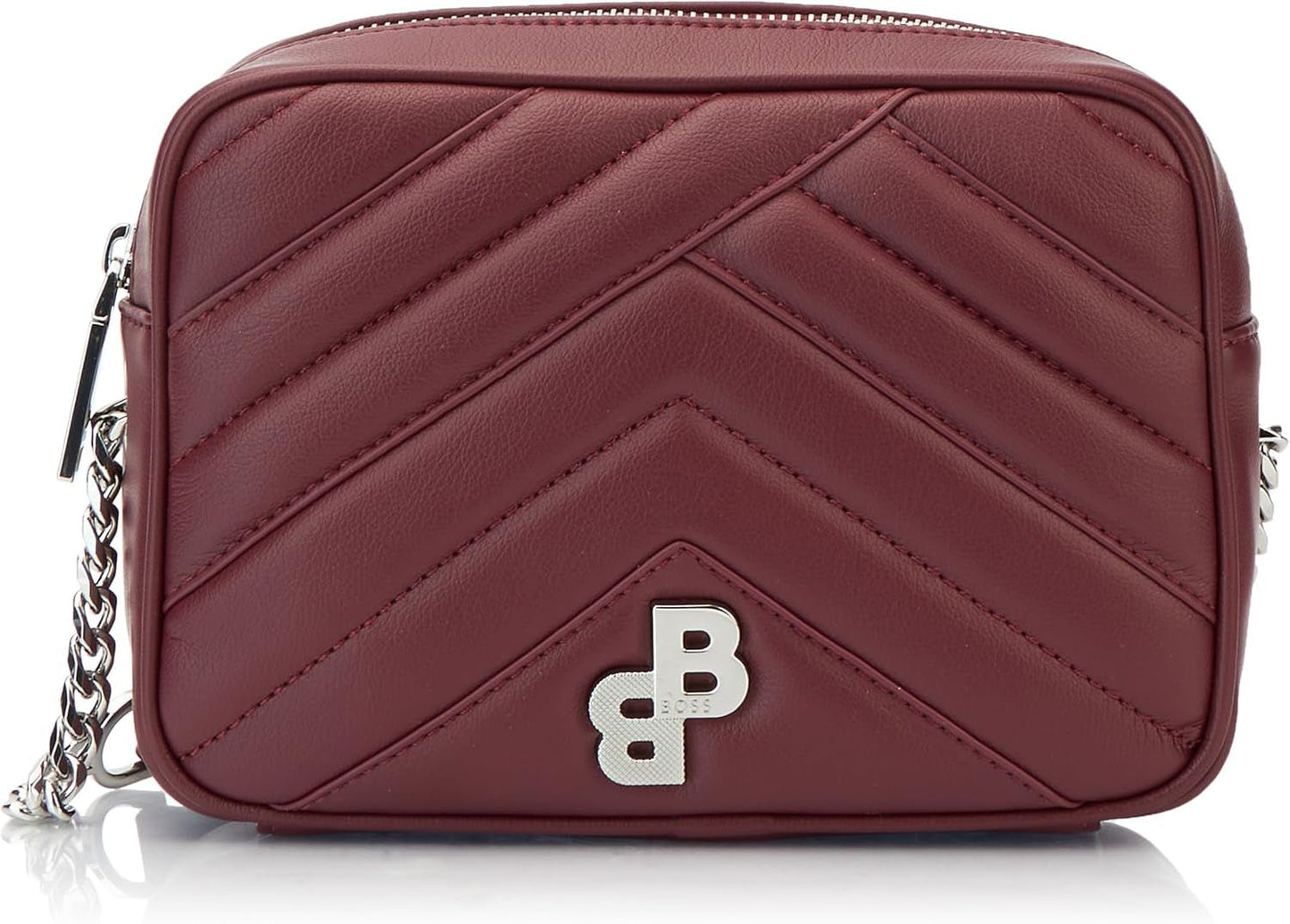 BOSS Evelyn Zip Crossb.n. Borse a tracolla Donna Naty Shop Rosso scuro602
