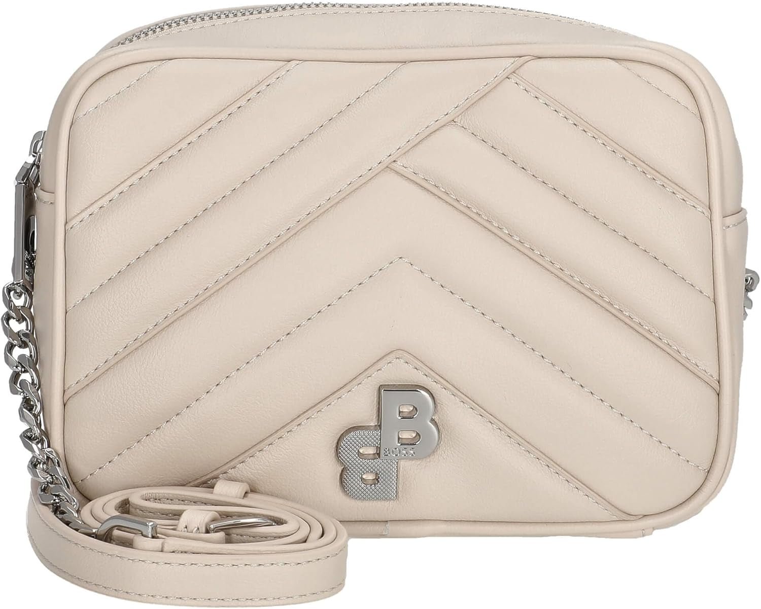 BOSS Evelyn Zip Crossb.n. Naty Shop Borse a tracolla da donna Medi Beige269