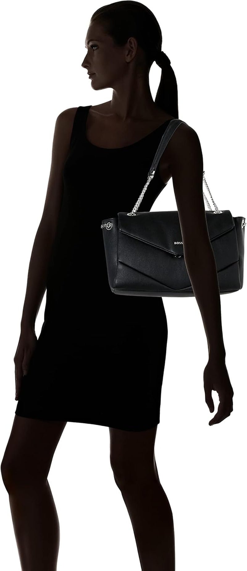 BOSS Signore Katlin Sh. Borsa a tracolla Bag-Q Black1 Taglia unica Borse da donna Naty Shop