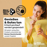 Mango Bremer Gewürzhandel, strisce di mango essiccate, non solforato, senza zuccheri aggiunti, 1kg Prodotti disidratati Naty Shop