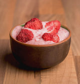 Fragole liofilizzate BRIX | Fragole al naturale 75 g | Great Taste Award per la frutta secca e liofilizzata | Prodotti disidratati Naty Shop, senza OGM, senza glutine, vegani e con vitamine trattenute