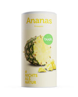 BUAH® Ananas liofilizzato | Chips di ananas come spuntino o per muesli e dessert | Sostituto ideale per i dolci | Vegano e senza zuccheri aggiunti | 100% frutta liofilizzata | 200 g prodotti disidratati Naty Shop 200 G