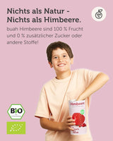 BUAH® Lampone liofilizzato biologico | chips di lamponi come spuntino, per muesli e dessert | sostituto ideale dei dolci | vegano e senza zuccheri aggiunti | 120g di prodotti disidratati Naty Shop